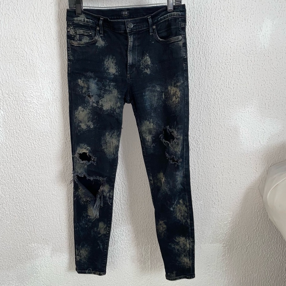 Citizens of Humanity Womens  HighRise Shinny Rocket Sz 30